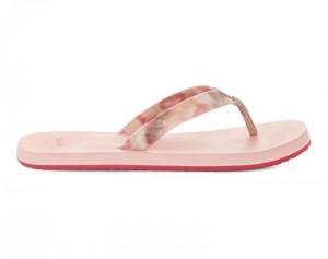 Sanuk Ashland ST Kids' Flip Flops Pink,Sanuk Philippines | FW14-5274A8