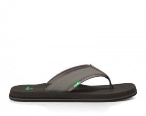 Sanuk Beer Cozy 2 Men Flip Flops Dark Grey,Sanuk Philippines | AU39-5449X3