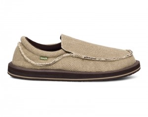 Sanuk Chiba Men Slip On Brown,Sanuk Philippines | XX54-9844W3