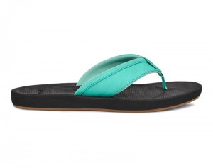 Sanuk Cosmic Aquarius H2O Women Flip Flops Dark Turquoise,Sanuk Philippines | KS13-2213S0