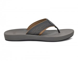 Sanuk Cosmic Seas Mesh Men Flip Flops Dark Grey,Sanuk Philippines | XO36-0246T7