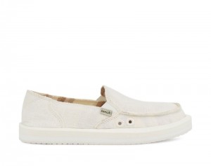 Sanuk Donna ST Hemp Women Sidewalk Surfers White,Sanuk Philippines | BZ55-7115Y4