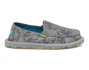 Sanuk Donna X Surfrider Women Slip On Grey Brown,Sanuk Philippines | BF32-5442W0