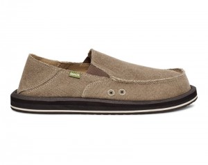 Sanuk Donny Men Loafers Brown,Sanuk Philippines | HN31-7701Z5