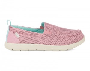 Sanuk Lil Sidewalk Surfer Lite Mesh Kids' Loafers Pink,Sanuk Philippines | FA23-6673T5