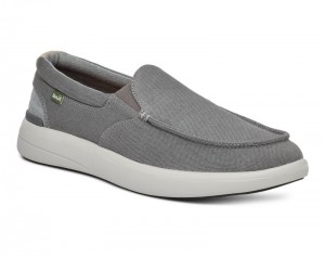 Sanuk Mason Slip On Men Loafers Grey,Sanuk Philippines | MC95-0315A3