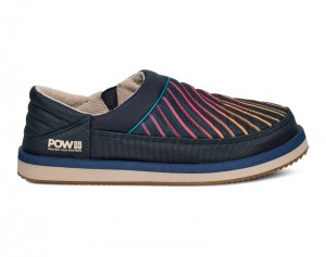 Sanuk Puffy Chiller Low Sl X Pow Men Slippers Navy,Sanuk Philippines | QZ95-1125X3