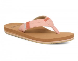 Sanuk Sawyer Women Flip Flops Pink,Sanuk Philippines | PV38-9908X1