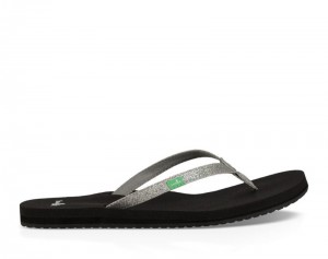 Sanuk Yoga Joy Sparkle Women Sandals Silver,Sanuk Philippines | BH86-8496Z0