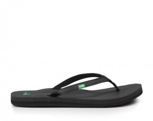 Sanuk Yoga Joy Women Flip Flops Black,Sanuk Philippines | NO61-9651D2