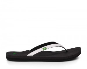 Sanuk Yoga Joy Women Flip Flops White,Sanuk Philippines | IO30-6750F1