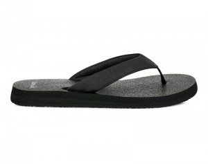 Sanuk Yoga Mat II Women Flip Flops Black,Sanuk Philippines | GY03-3433W6