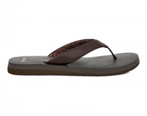 Sanuk Yoga Mat II Women Flip Flops Brown,Sanuk Philippines | MJ63-0053O5