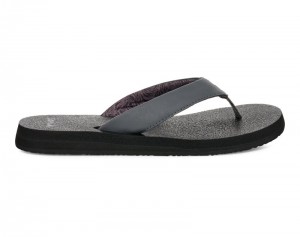 Sanuk Yoga Mat II Women Flip Flops Dark Grey,Sanuk Philippines | SJ84-5294H7