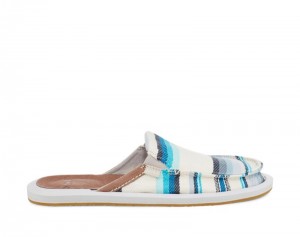 Sanuk You Got My Back Blanket Sustainable Slip-on Women Slippers Blue,Sanuk Philippines | NW05-2585Y7