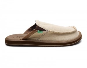 Sanuk You Got My Back III Men Mules Beige,Sanuk Philippines | RW85-3185F2