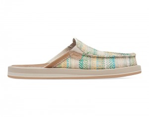 Sanuk You Got My Back ST Artesano Women Mules Blue Green,Sanuk Philippines | FA71-6731D1