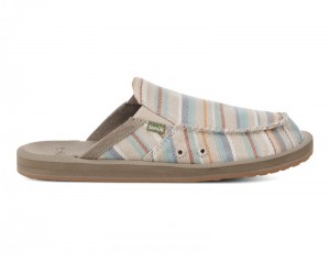 Sanuk You Got My Back St Blanket Men Mules Beige Multicolor,Sanuk Philippines | YY32-4602L0