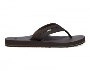 Sanuk Ziggy ST Men Flip Flops Brown,Sanuk Philippines | EY18-0038J5