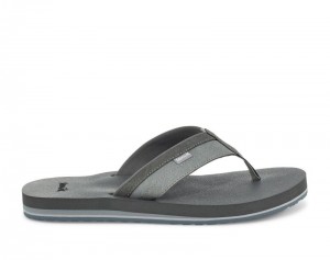 Sanuk Ziggy Water-Friendly Men Flip Flops Grey,Sanuk Philippines | ZX05-0325A6