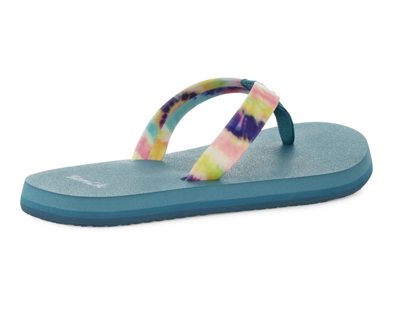 Sanuk Ashland ST Kids' Flip Flops Blue,Sanuk Philippines | CB65-6905F4