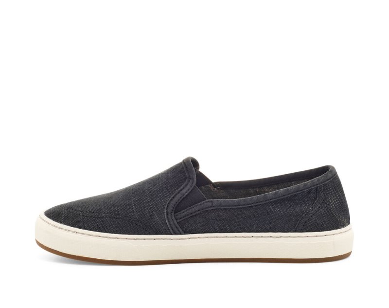 Sanuk Avery Hemp Vegan Slip-on Women Sidewalk Surfers Black,Sanuk Philippines | UQ54-8074C4