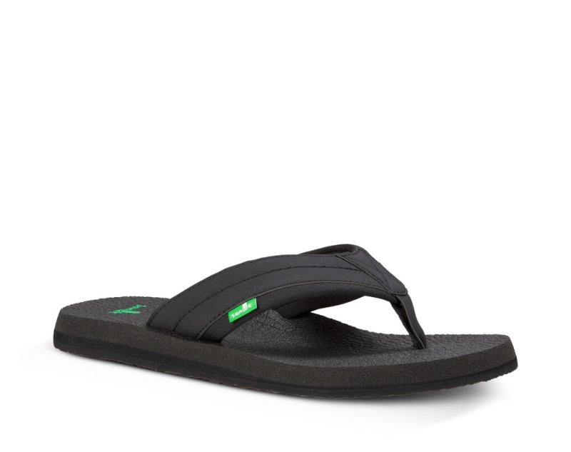 Sanuk Beer Cozy 2 Men Flip Flops Black,Sanuk Philippines | YS29-8639T3