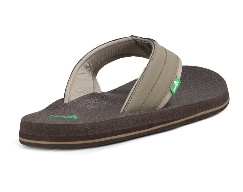 Sanuk Beer Cozy 2 Men Flip Flops Olive,Sanuk Philippines | VZ89-4539P7