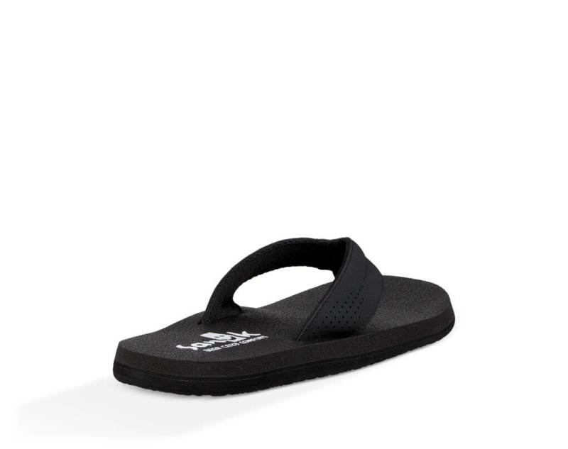 Sanuk Beer Cozy Coaster Men Flip Flops Black,Sanuk Philippines | XU79-4489D8