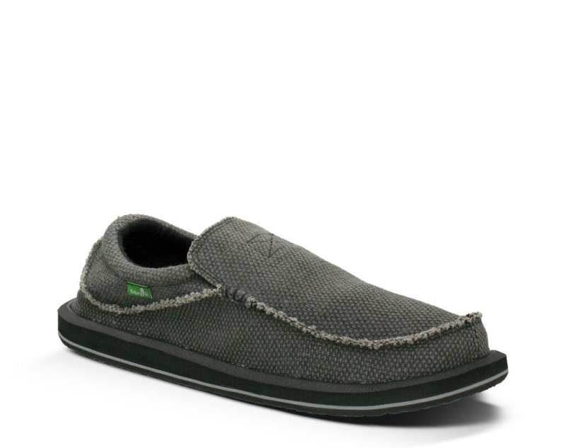 Sanuk Chiba Men Shoes Dark Grey,Sanuk Philippines | GJ94-2384F4