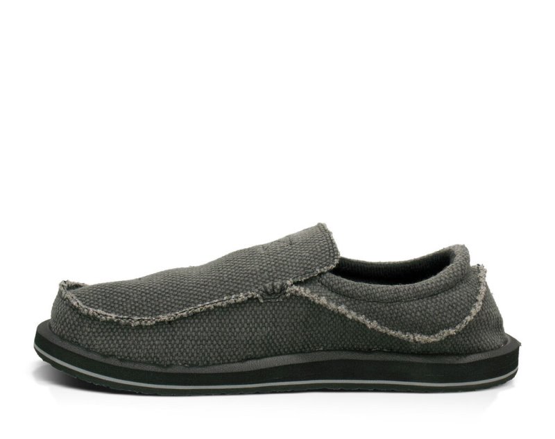 Sanuk Chiba Men Shoes Dark Grey,Sanuk Philippines | GJ94-2384F4