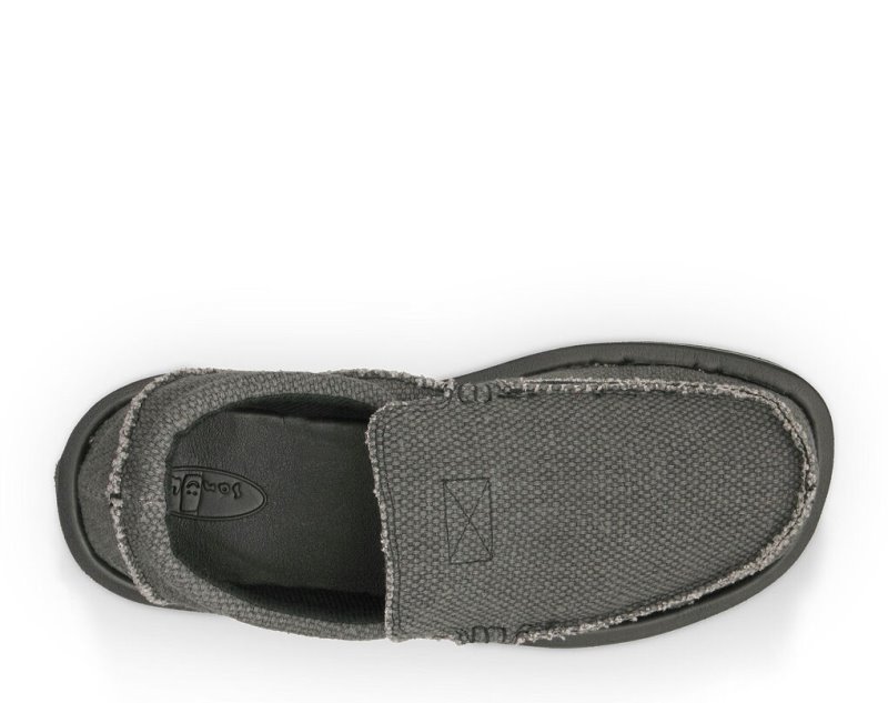 Sanuk Chiba Men Shoes Dark Grey,Sanuk Philippines | GJ94-2384F4