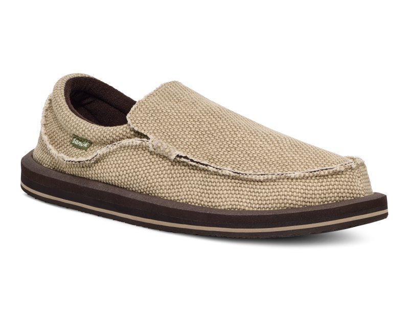 Sanuk Chiba Men Slip On Brown,Sanuk Philippines | XX54-9844W3