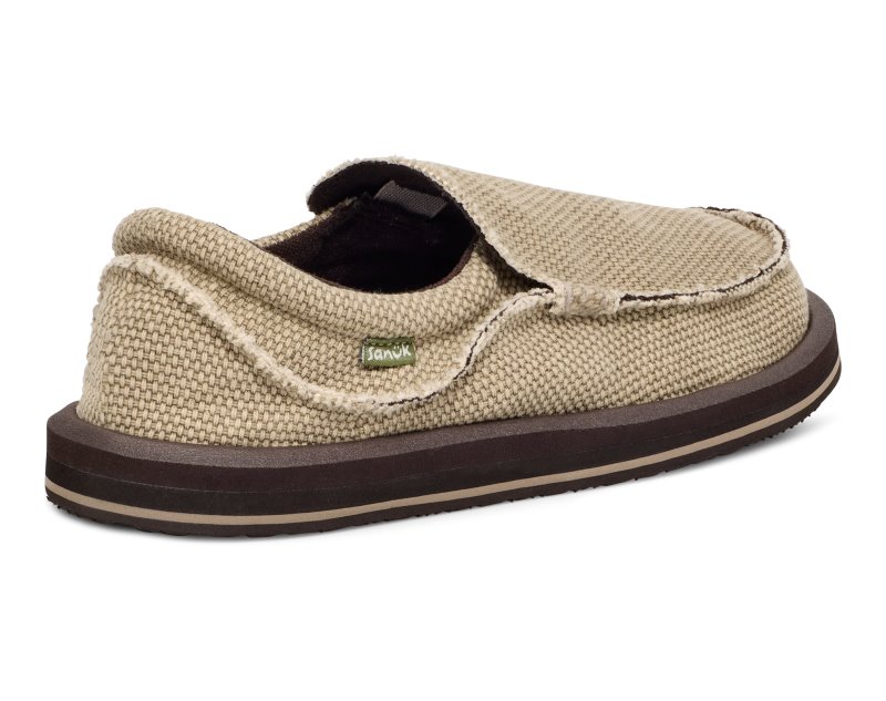 Sanuk Chiba Men Slip On Brown,Sanuk Philippines | XX54-9844W3