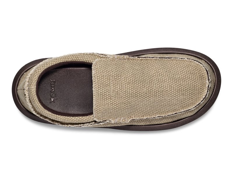 Sanuk Chiba Men Slip On Brown,Sanuk Philippines | XX54-9844W3