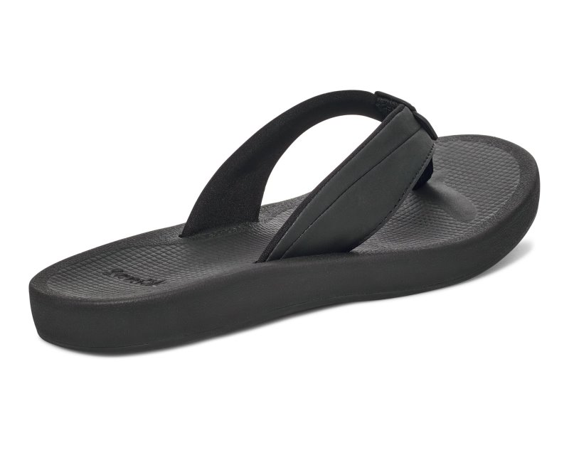 Sanuk Cosmic Aquarius 2 Women Flip Flops Black,Sanuk Philippines | KM59-4089O7