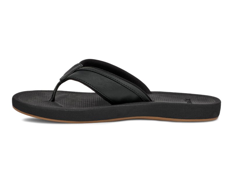 Sanuk Cosmic Aquarius H2O Women Flip Flops Black,Sanuk Philippines | NZ57-3617I2