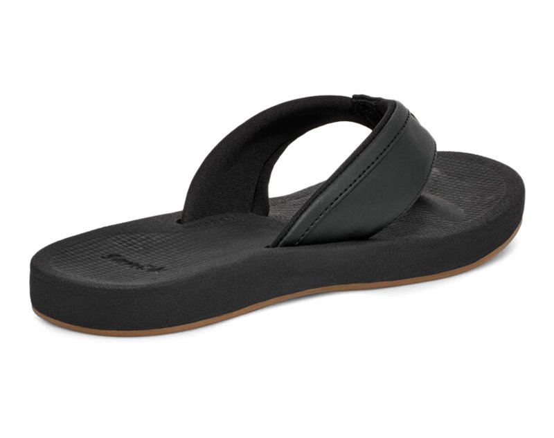 Sanuk Cosmic Aquarius H2O Women Flip Flops Black,Sanuk Philippines | NZ57-3617I2