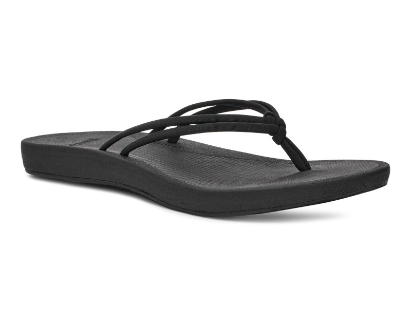 Sanuk Cosmic Sands Women Flip Flops Black,Sanuk Philippines | US55-4765D2