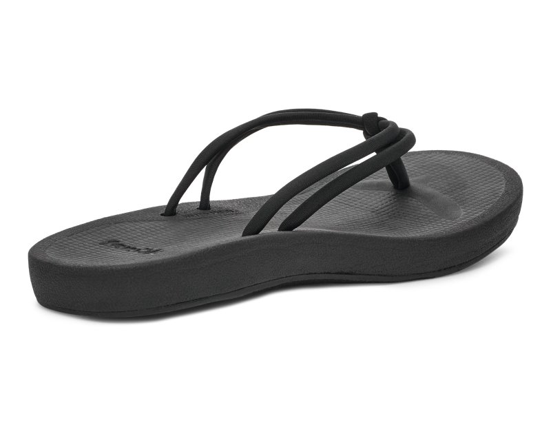 Sanuk Cosmic Sands Women Flip Flops Black,Sanuk Philippines | US55-4765D2