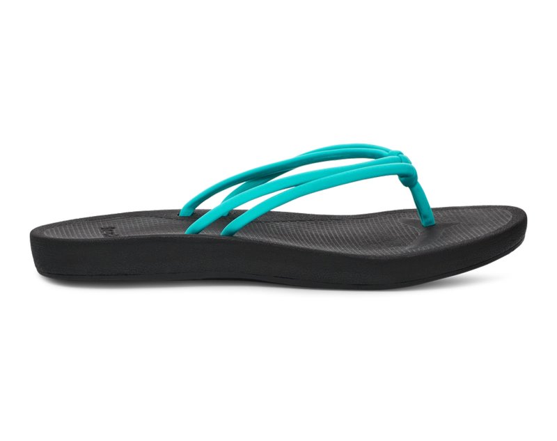 Sanuk Cosmic Sands Women Flip Flops Dark Turquoise,Sanuk Philippines | DD83-1963V1