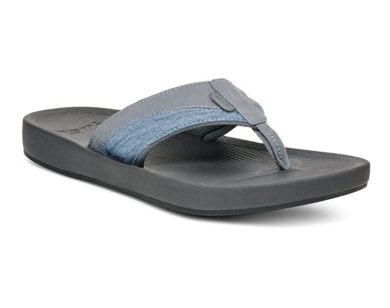 Sanuk Cosmic Seas Mesh Men Flip Flops Blue,Sanuk Philippines | GG90-6610Q3