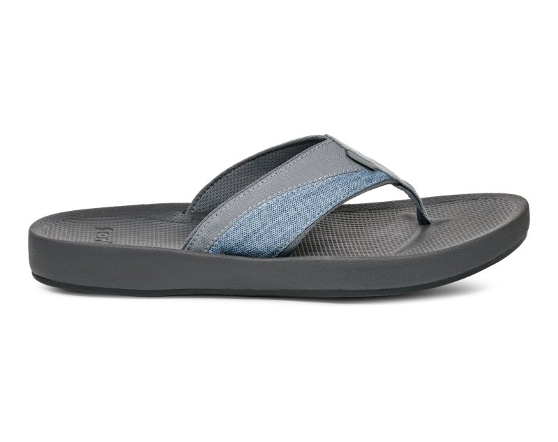 Sanuk Cosmic Seas Mesh Men Flip Flops Blue,Sanuk Philippines | GG90-6610Q3