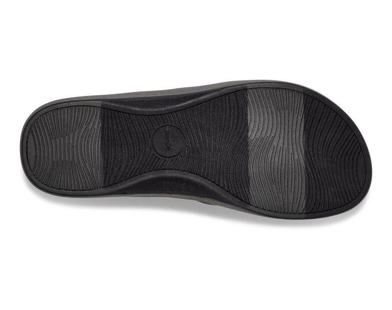 Sanuk Cosmic Seas Mesh Men Flip Flops Dark Grey,Sanuk Philippines | XO36-0246T7