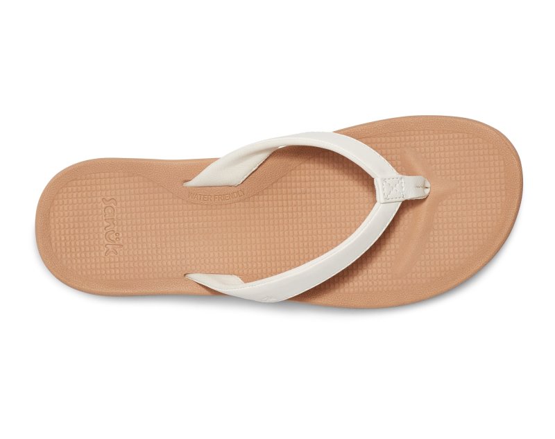 Sanuk Cosmic Shores Women Flip Flops White,Sanuk Philippines | YE93-2803U7