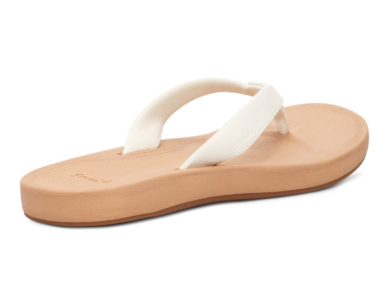 Sanuk Cosmic Shores Women Flip Flops White,Sanuk Philippines | YE93-2803U7