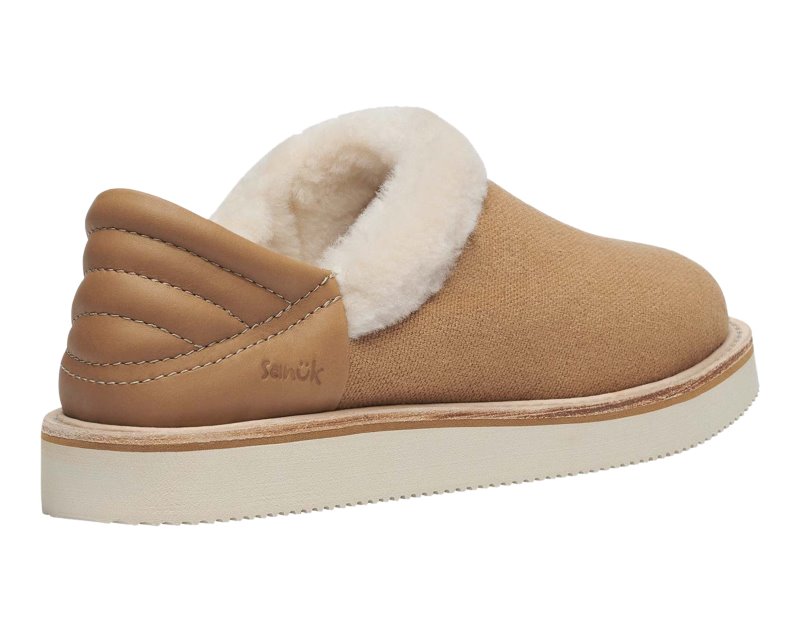 Sanuk Cozy Vibe Low SL Women Slippers Brown,Sanuk Philippines | JQ73-0073R1