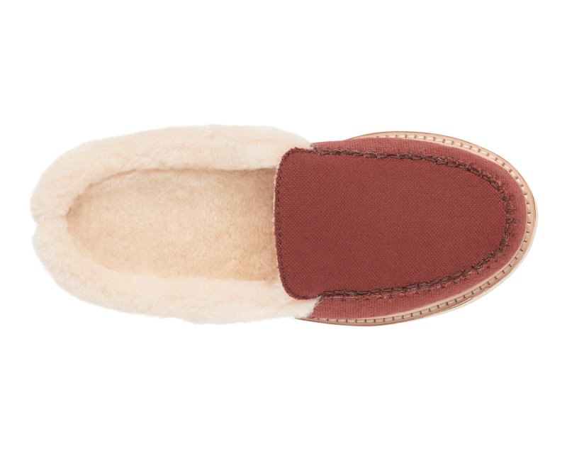 Sanuk Cozy Vibe Slippers Women Slippers Red,Sanuk Philippines | HD39-5559E7