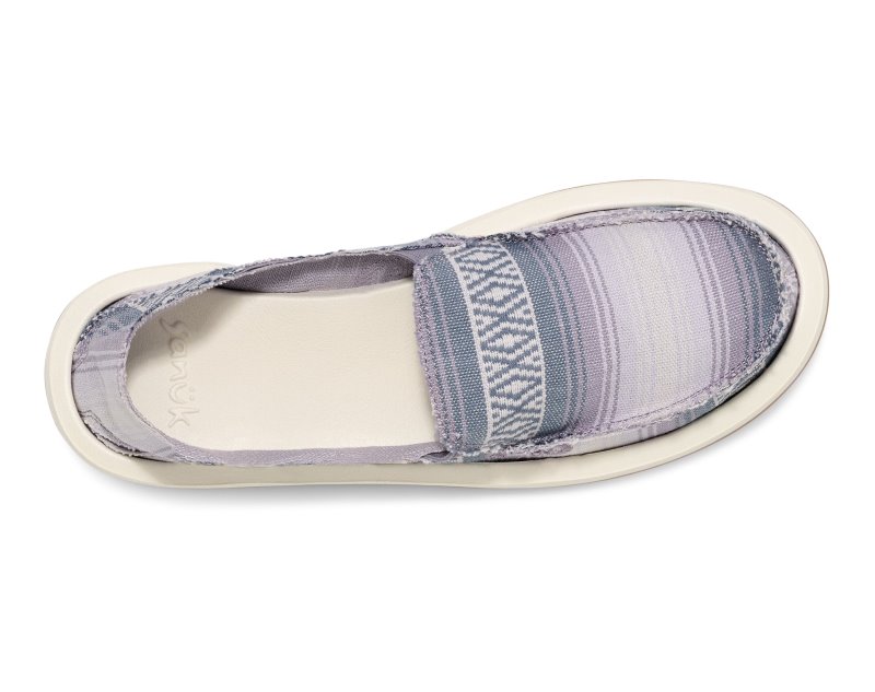 Sanuk Donna Blanket Women Loafers Purple,Sanuk Philippines | LB40-1640J0