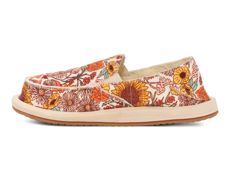 Sanuk Donna Floral Quilt Women Loafers Multicolor,Sanuk Philippines | NX13-0033N1